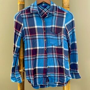 Aeropostale Blue flannel shirt